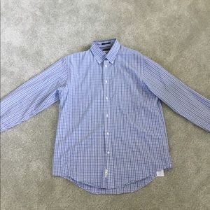 mens blue dress long sleeve